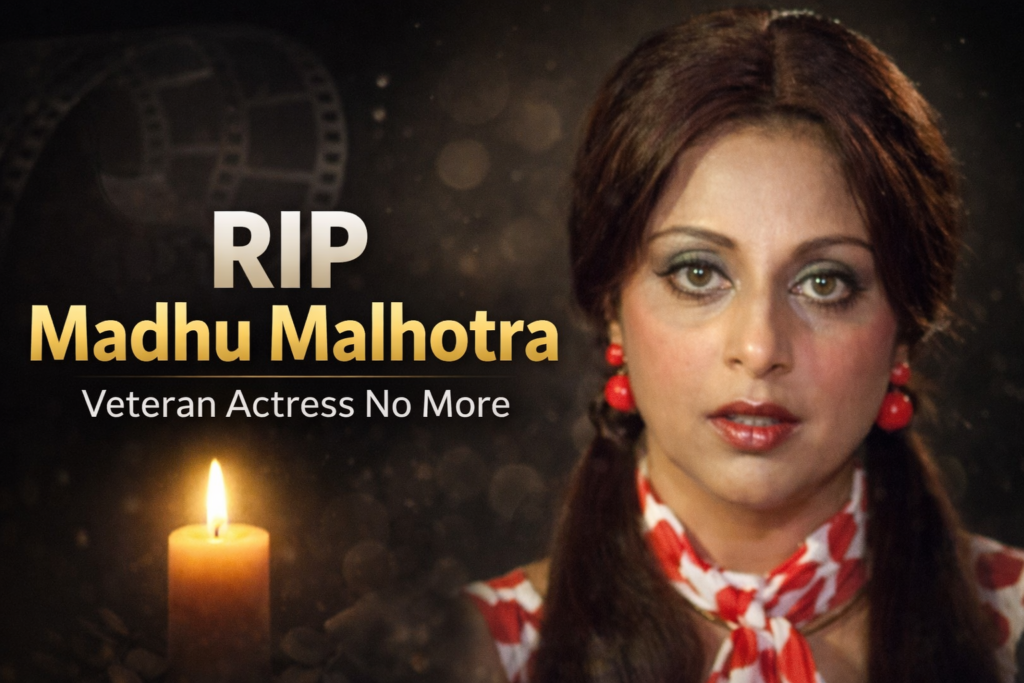 Madhu Malhotra veteran Hindi actress passes away tribute image