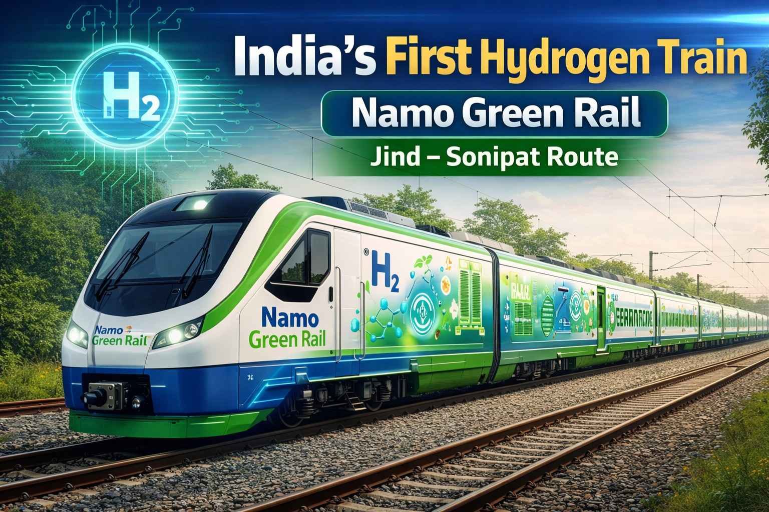 India’s First Hydrogen Train – Namo Green Rail