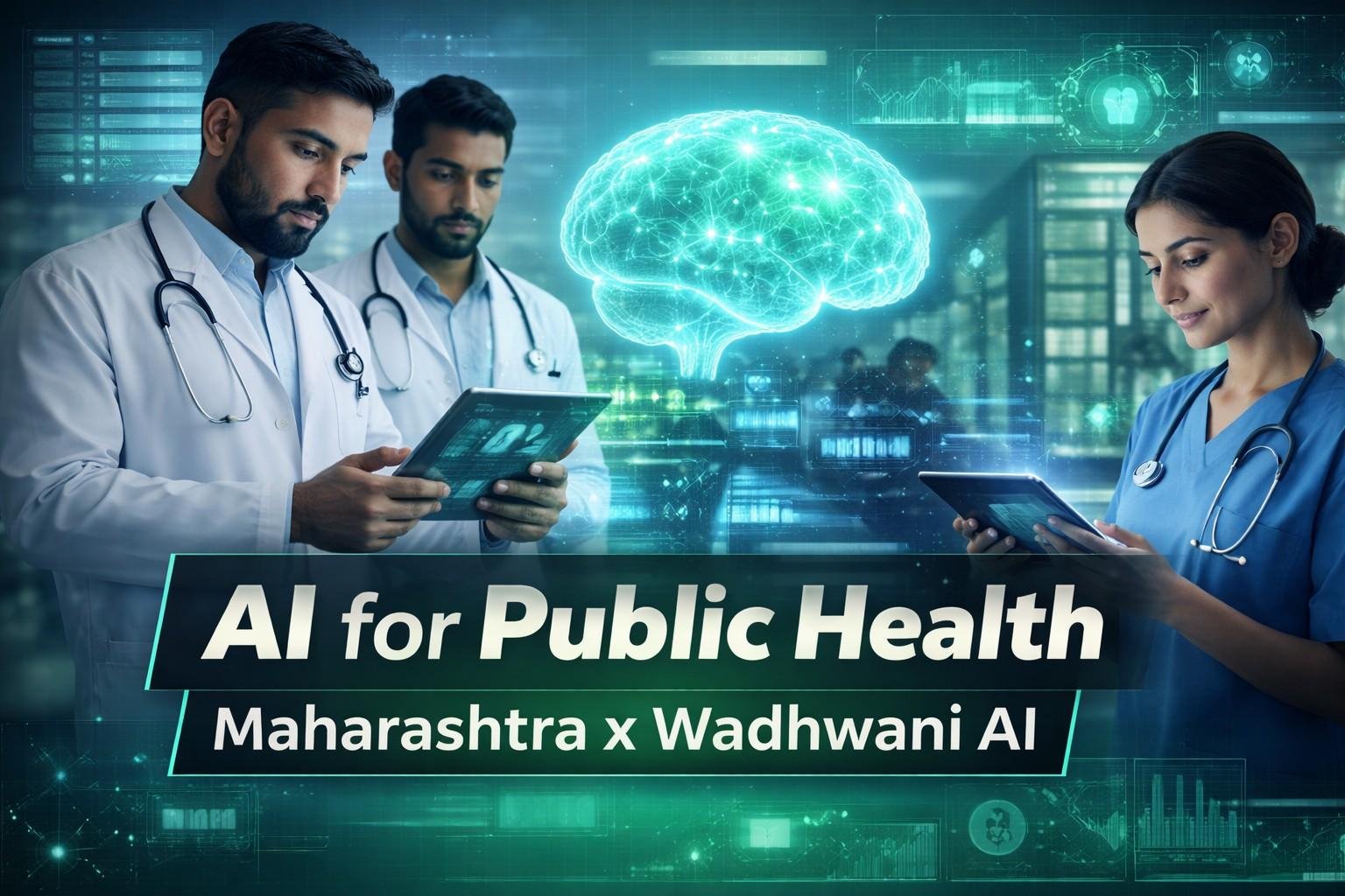 Maharashtra Govt partners with Wadhwani AI for public health improvement and digital healthcare
