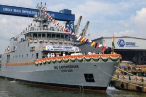 INS Sanshodhak Delivered to Indian Navy, Strengthening Hydrographic Capabilities