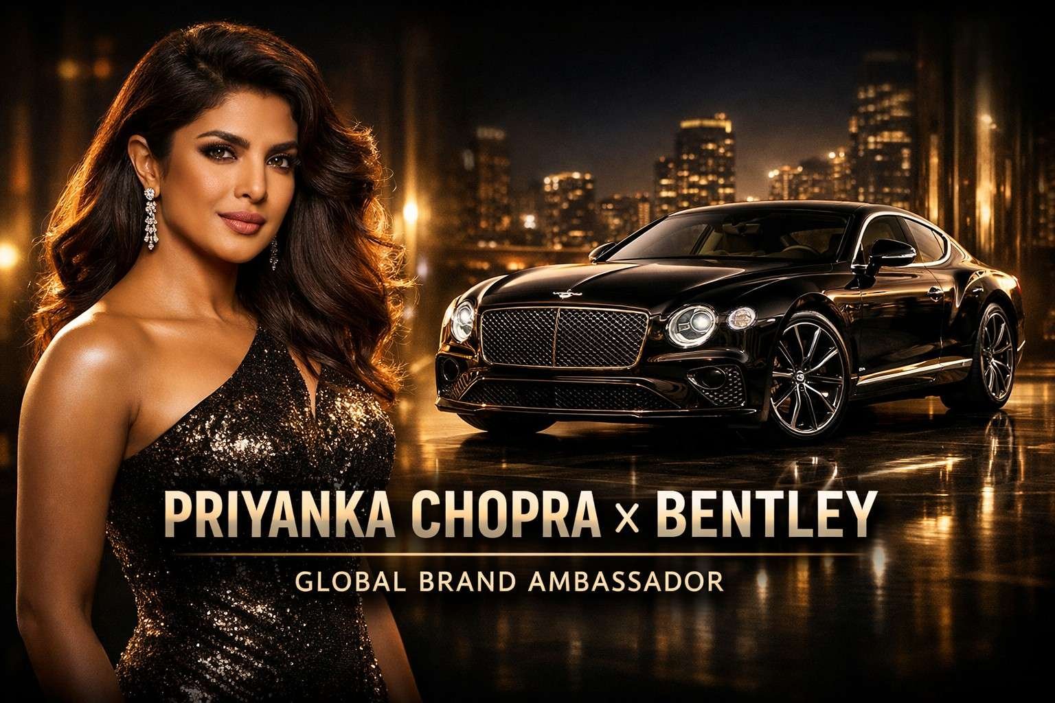 Priyanka Chopra Joins Bentley Motors as Global Brand Ambassador