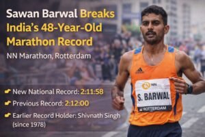 Sawan Barwal Breaks 48-Year-Old National Marathon Record