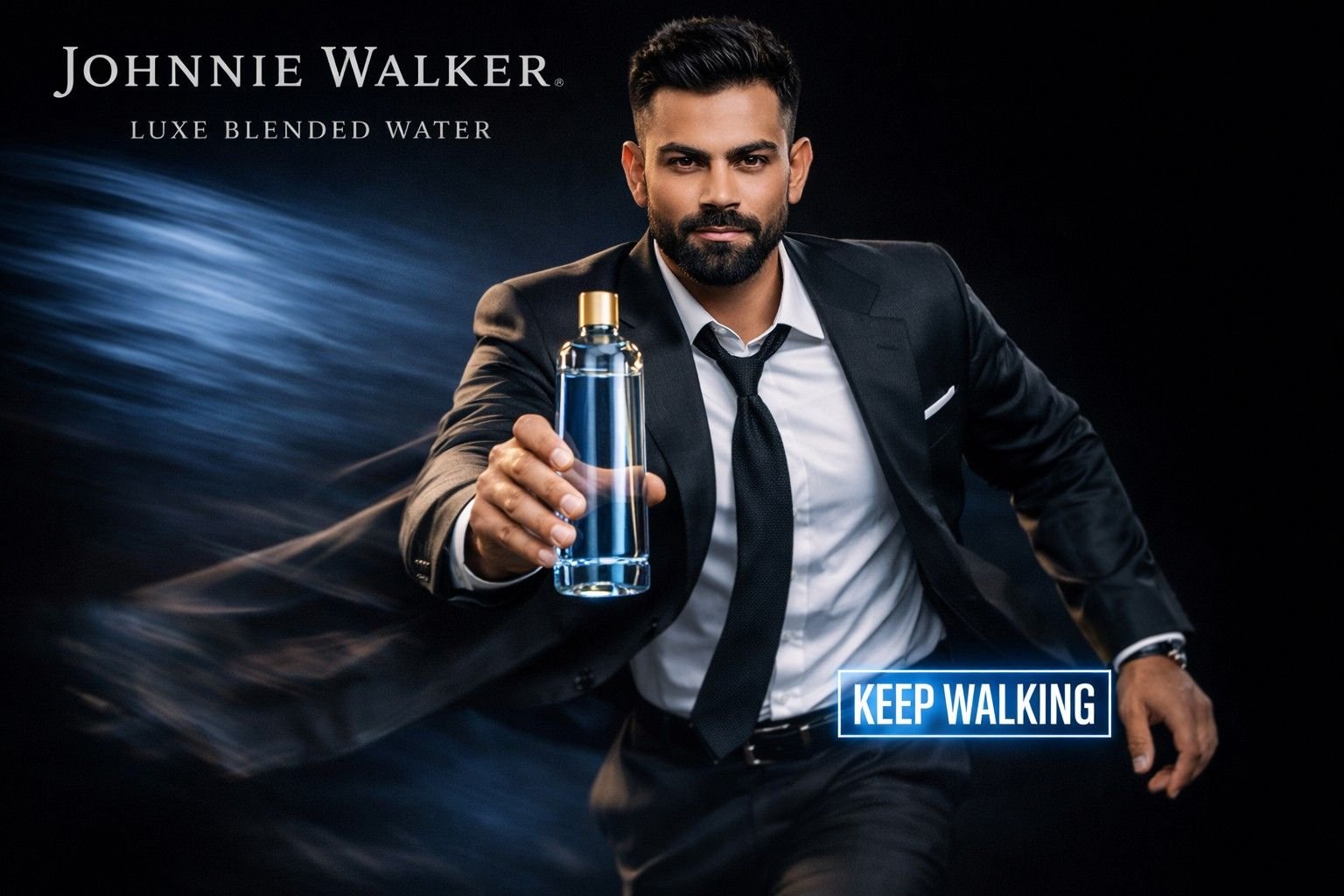 Virat Kohli becomes brand ambassador for Johnnie Walker Luxe Blended Whisky Keep Walking campaign