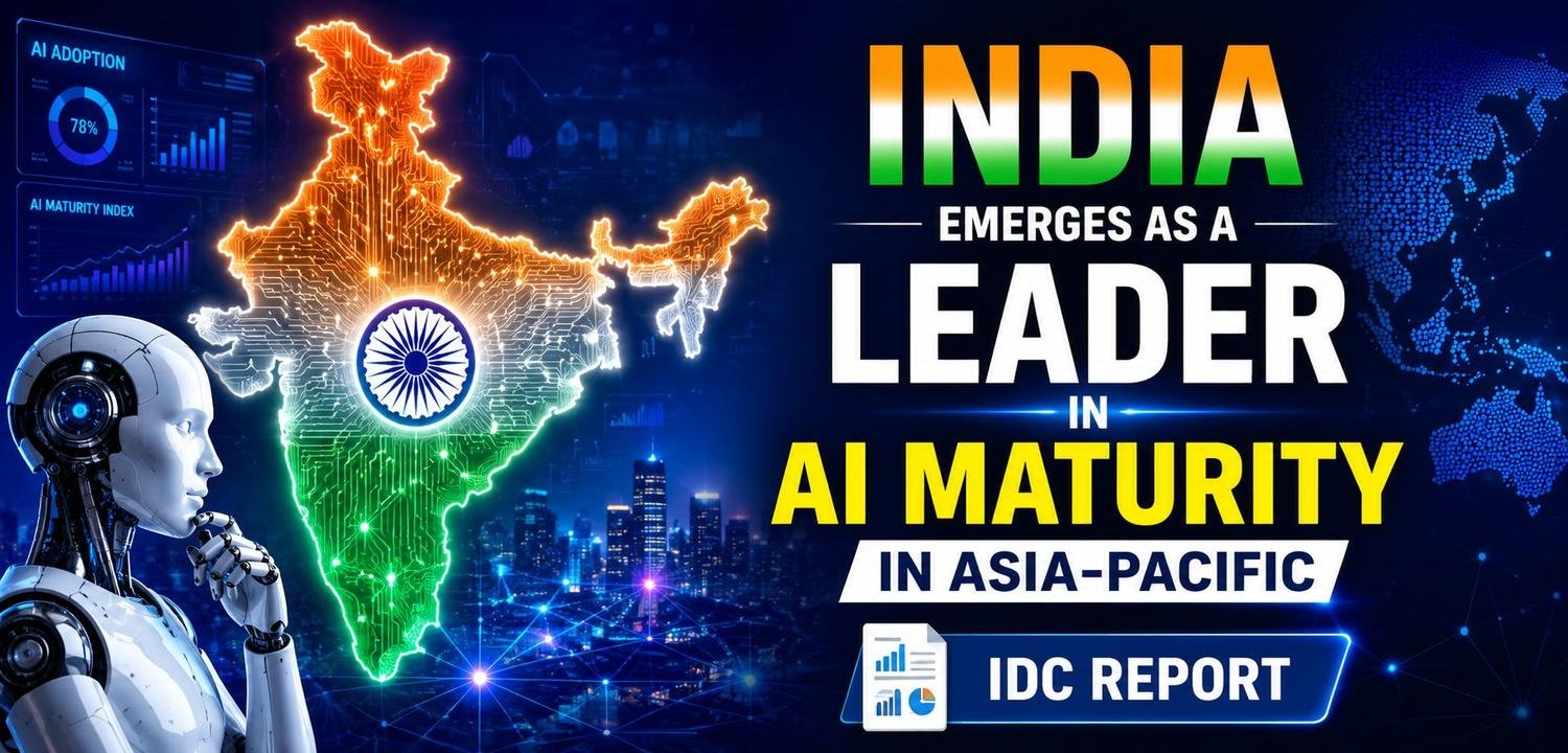 India emerges as a leader in AI maturity in Asia-Pacific according to IDC report