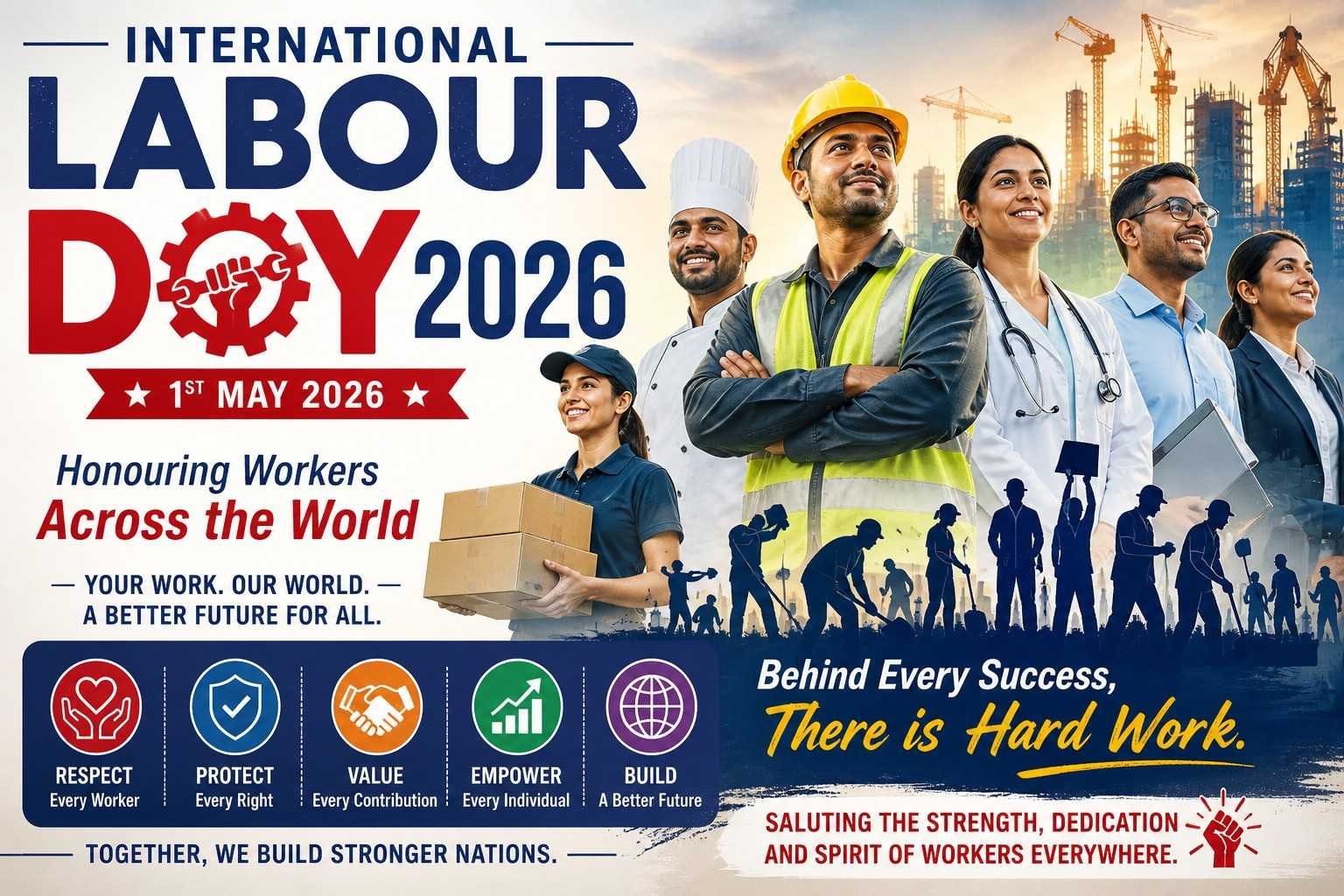 International Labour Day 2026 celebrating workers and their contributions worldwide