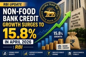 Non-Food Bank Credit Growth Surges to 15.8% in April 2026: RBI