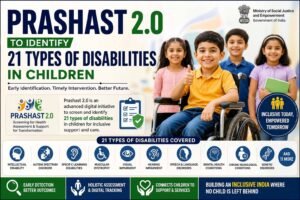Prashast 2.0 to Identify 21 Types of Disabilities in Children