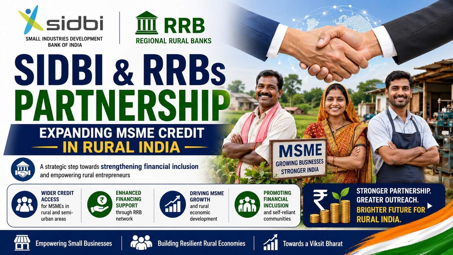 SIDBI and Regional Rural Banks partnership to expand MSME credit access in rural India