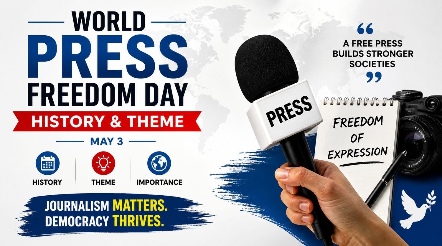 World Press Freedom Day 2026 theme history journalism freedom of expression democracy