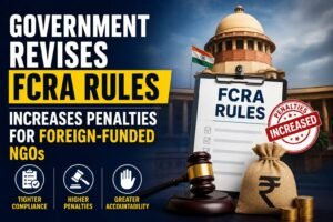 Government Revises FCRA Rules, Increases Penalties for Foreign-Funded NGOs