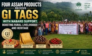 Four Assam Products Receive GI Tags with NABARD Support, Boosting Rural Livelihoods and Heritage