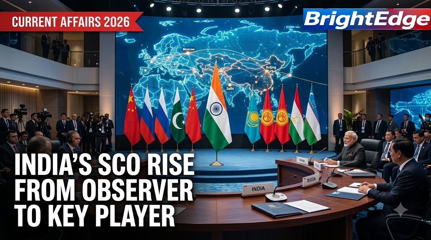 India and the SCO from observer to key regional player