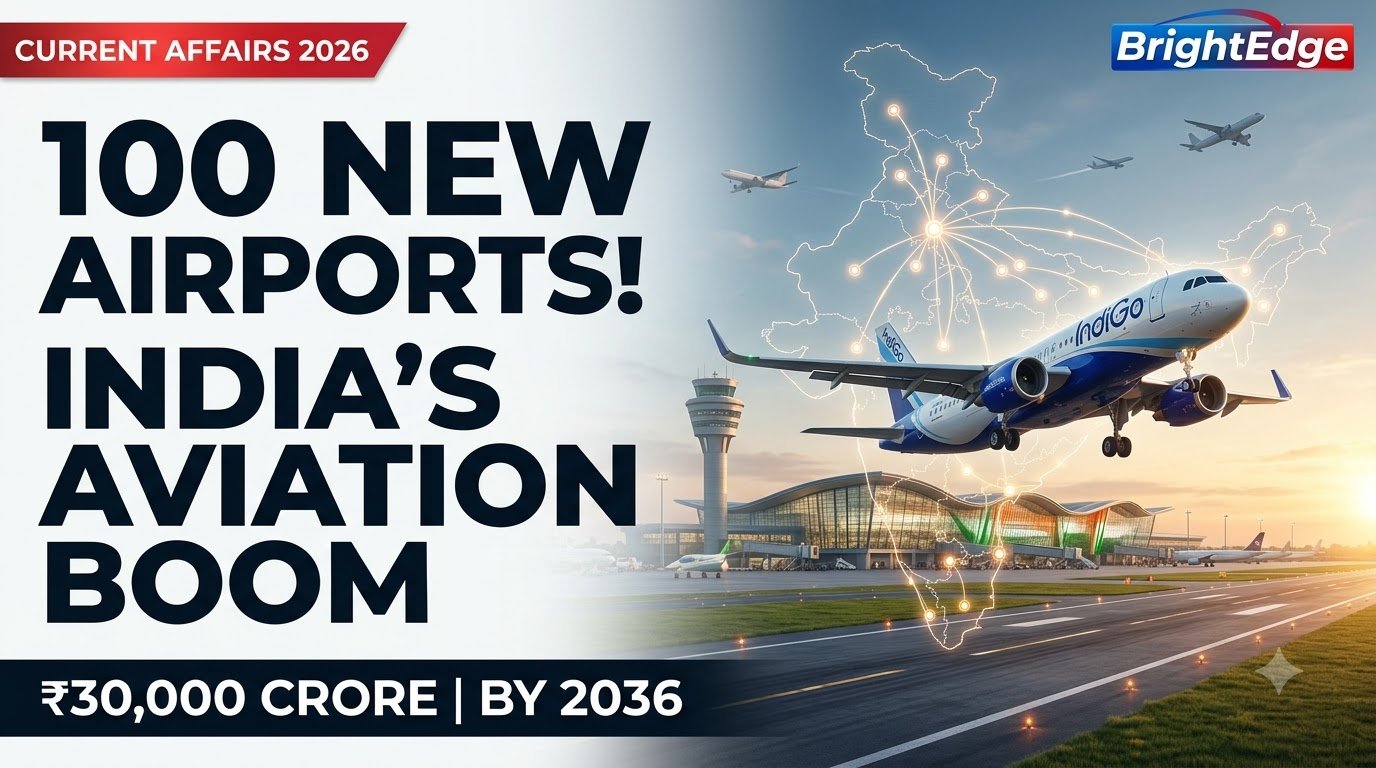 India plans 100 new airports by 2036 under Modified UDAN scheme
