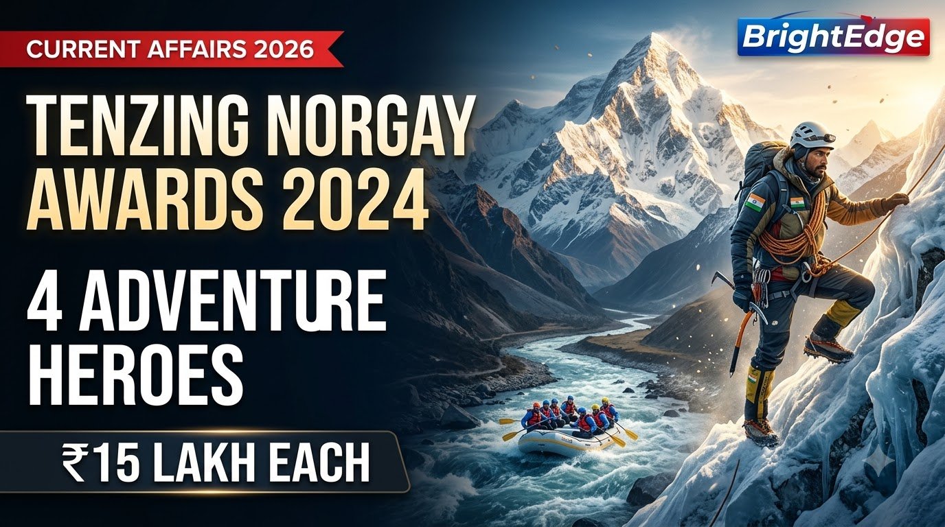 Tenzing Norgay National Adventure Awards 2024 winners and adventure achievements