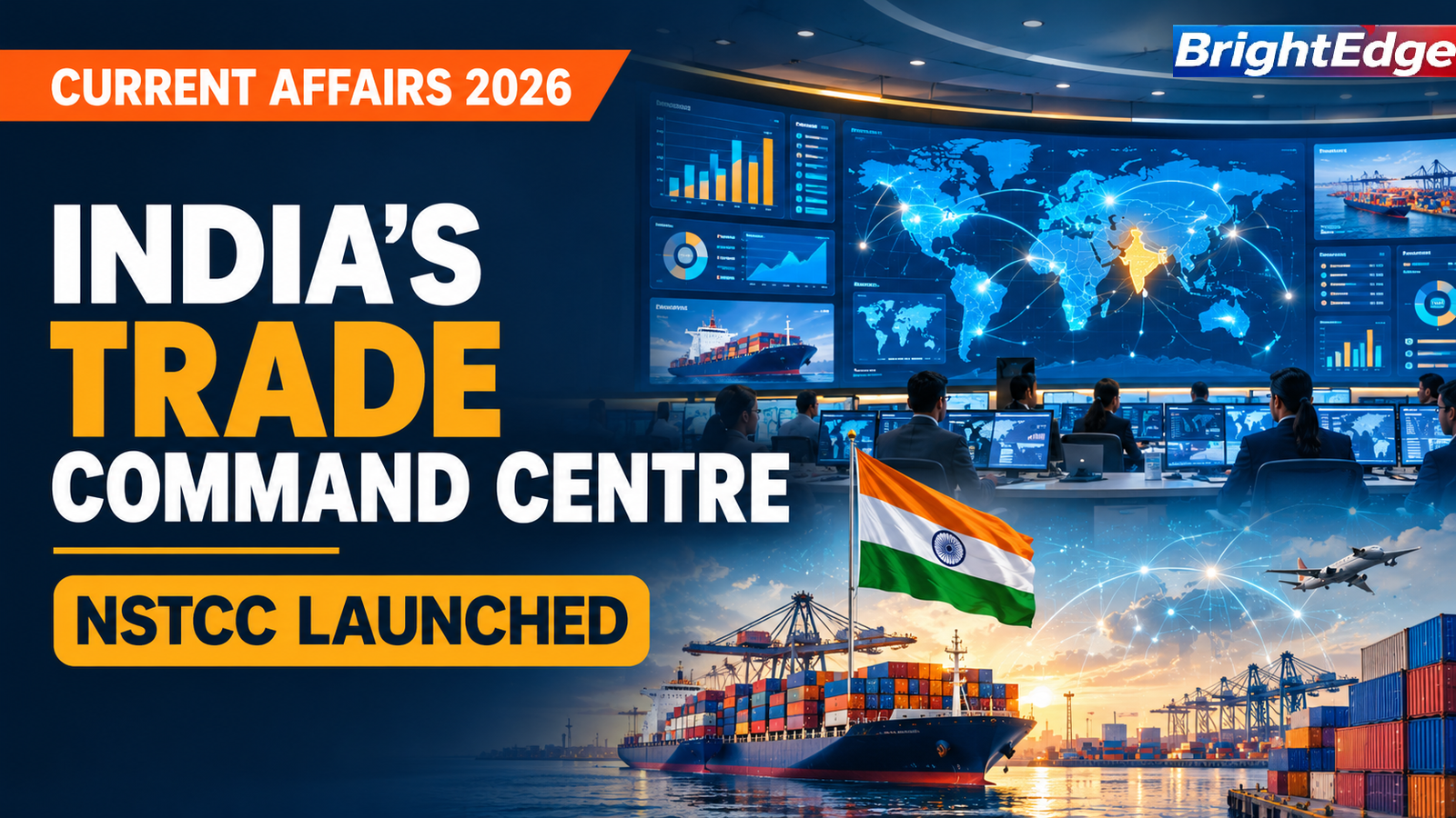 National Strategic Trade Command Centre NSTCC launched to strengthen India's trade intelligence