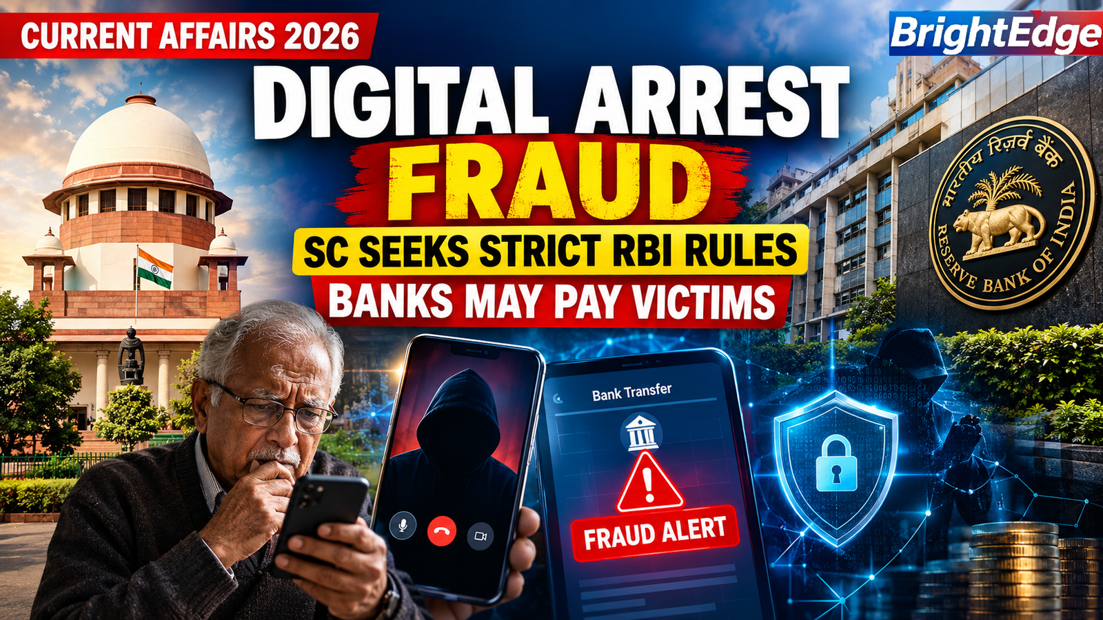 Supreme Court directs RBI to introduce strict measures against digital arrest fraud and bank negligence