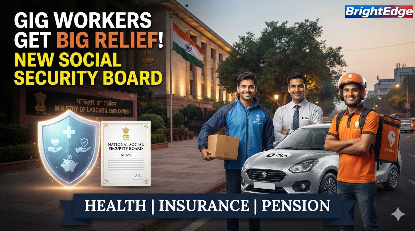 National Social Security Board for gig and platform workers notified by the Government of India.