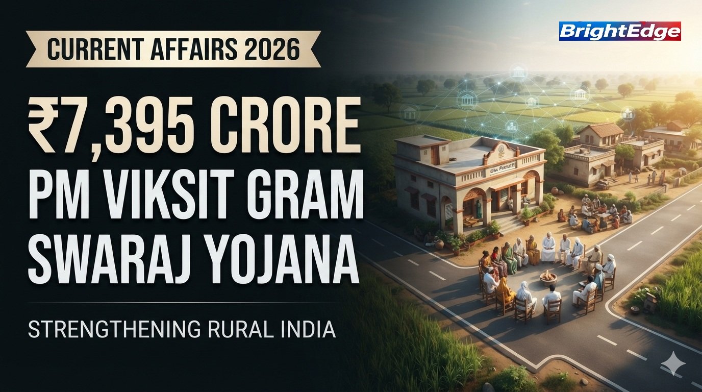 PM Viksit Gram Swaraj Yojana approved with ₹7,395 crore to strengthen rural governance in India.